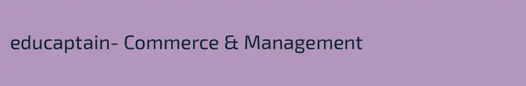educaptain- Commerce & Management